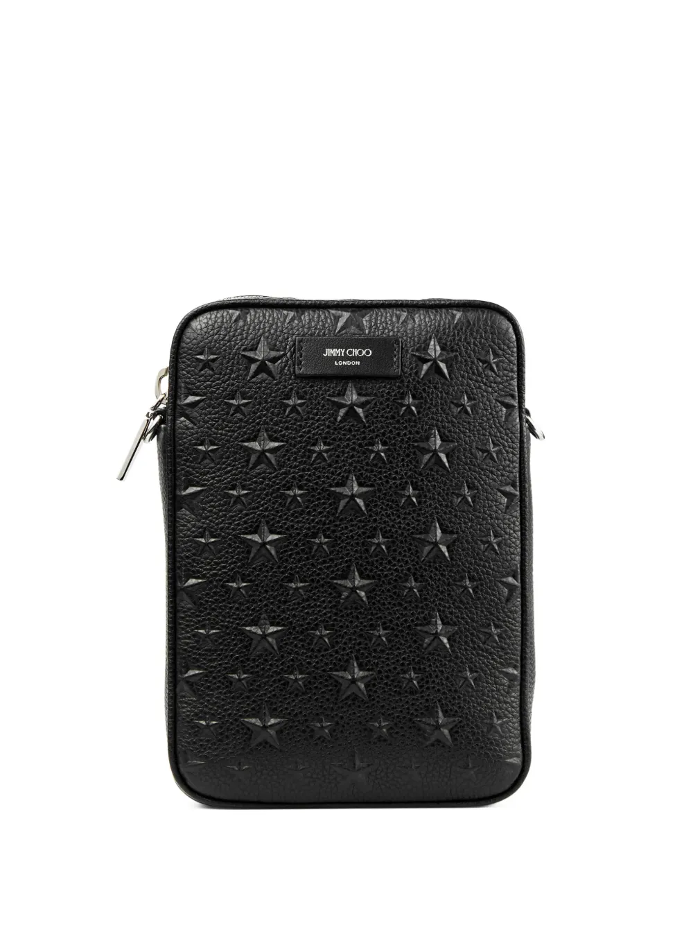 Jimmy Choo Kimi レザー メッセンジャーバッグ | ブラック | Image 1