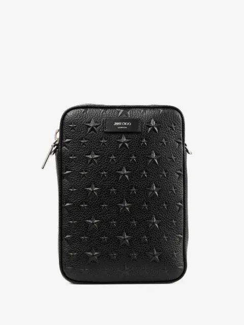 Jimmy Choo Kimi leather messenger bag