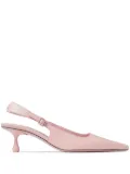 Jimmy Choo Amel 50mm leather pumps - Pink