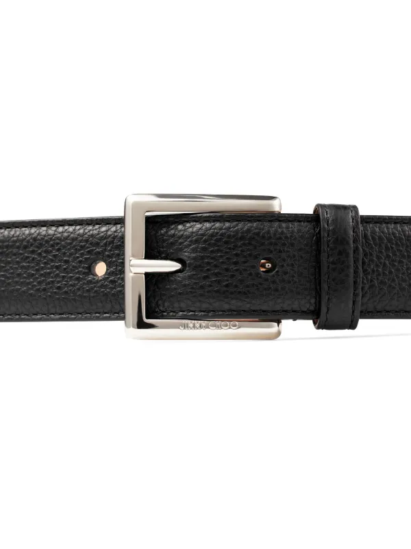 Jimmy Choo スターモチーフ レザーベルト | ブラック | FARFETCH JP