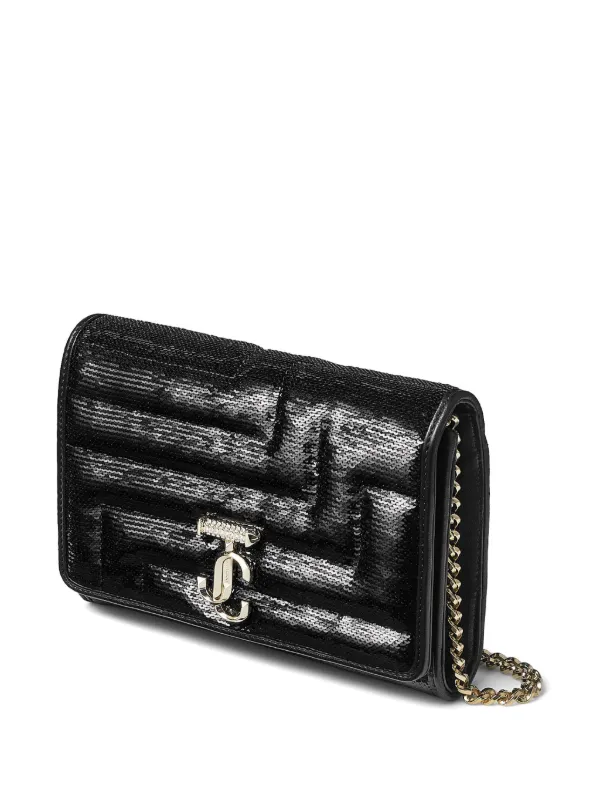 パーティーバッグ JIMMY CHOO AVENUE HAND BAG QUILTED SEQUINS JIMMY CHOO AVENUE HAND BAG QUILTED SEQUINS