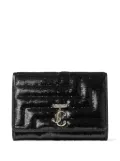 Jimmy Choo Avenue sequin-embellished clutch bag - Black
