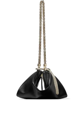 JIMMY CHOO Callie Mini バッグ Jimmy Choo Mini Callie Shoulder Bag | Black | FARFETCH