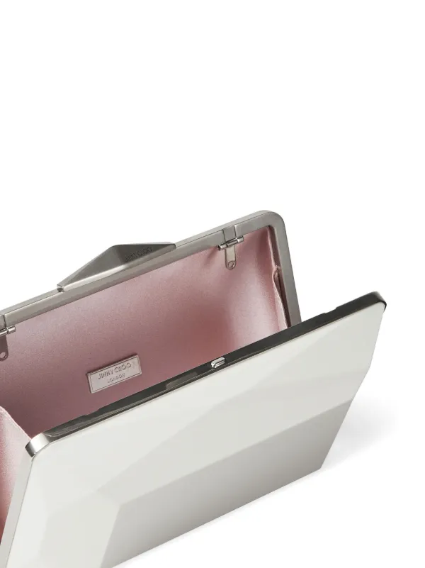 新品★Jimmy Choo★ダイヤモンドボックスクラッチバッグ Jimmy Choo Diamond Box クラッチバッグ | ホワイト | FARFETCH JP
