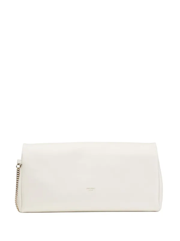 Jimmy Choo Xandra Clutch Bag | White | FARFETCH BN