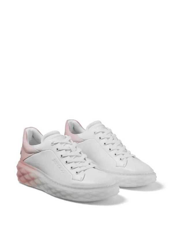 Diamond X II/M | Black Leather Trainers | JIMMY CHOO