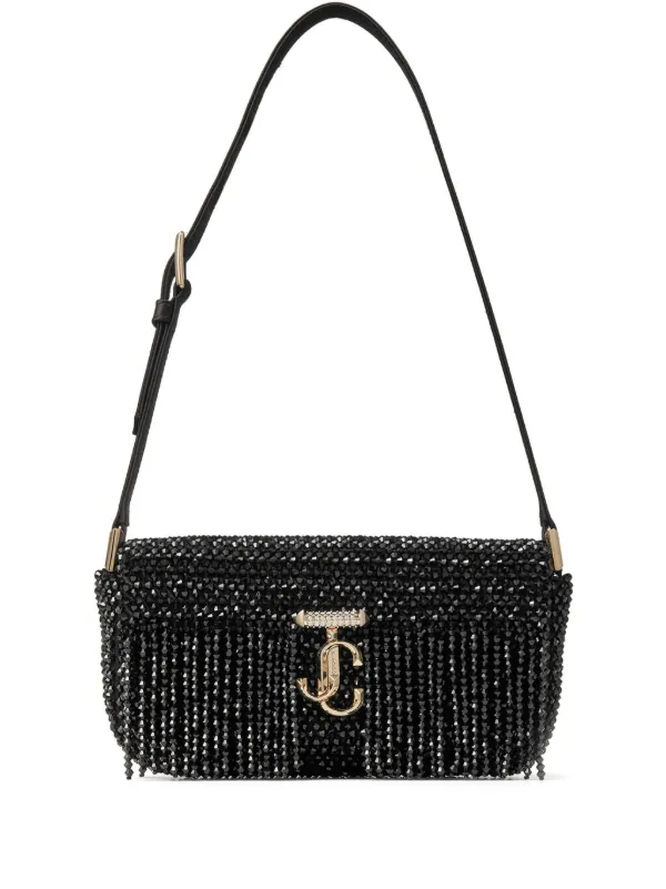 Jimmy Choo Avenue ショルダーバッグ ミニ | ブラック | FARFETCH JP