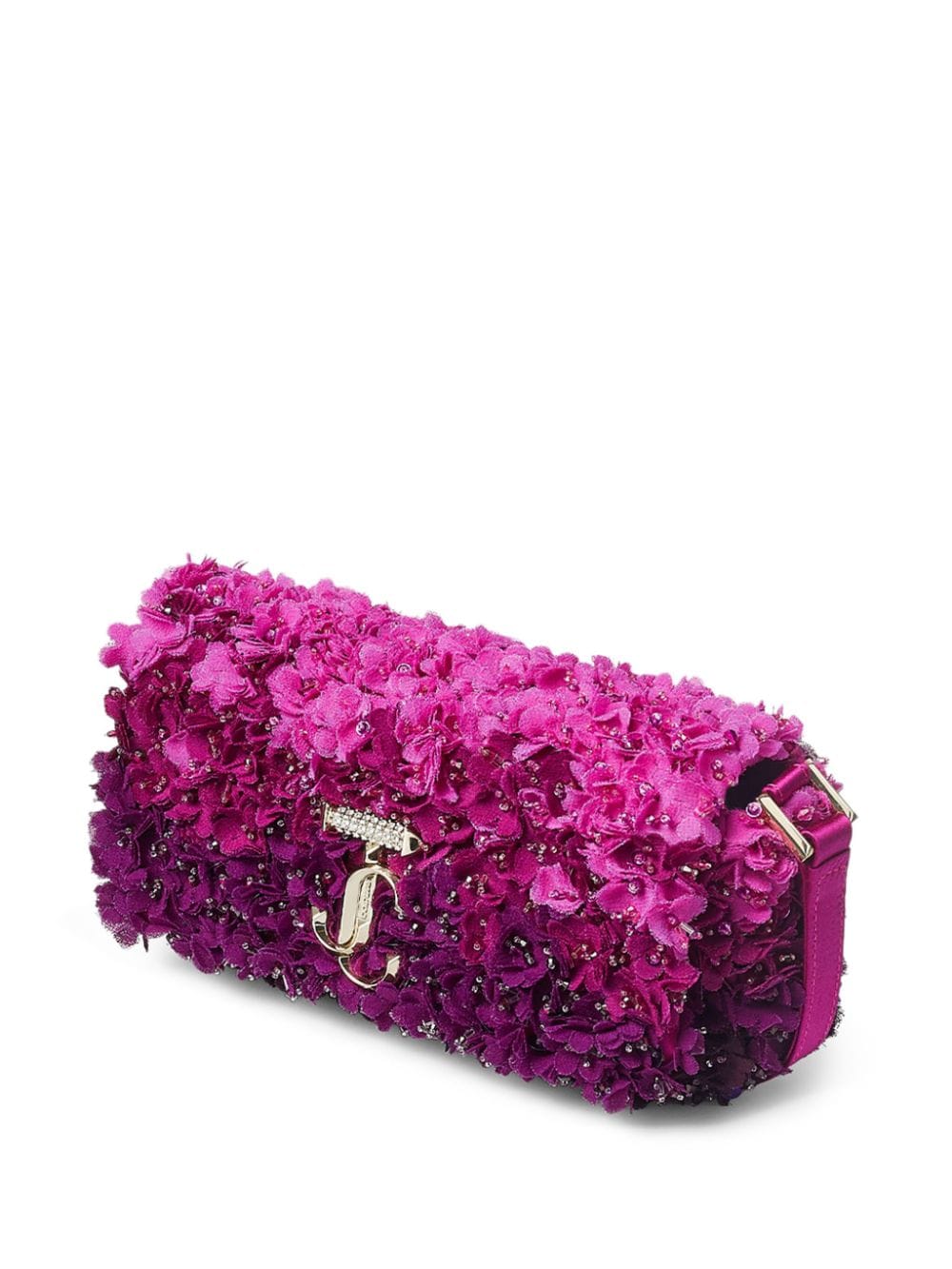 Shop Jimmy Choo Mini Avenue Shoulder Bag In Pink