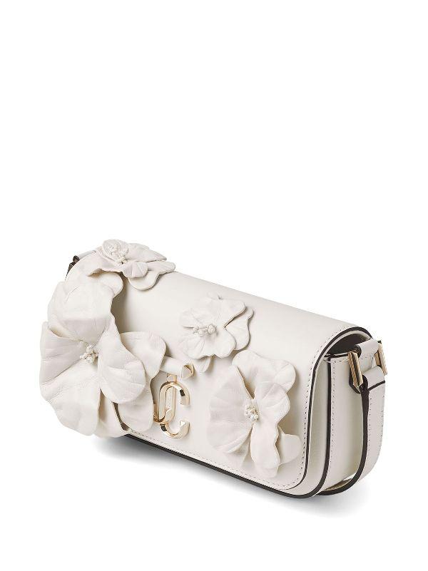 Jimmy choo hot sale white handbag