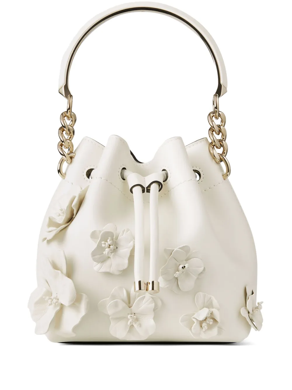 Jimmy Choo Bon Bon flowerdetailing Bucket Bag Farfetch