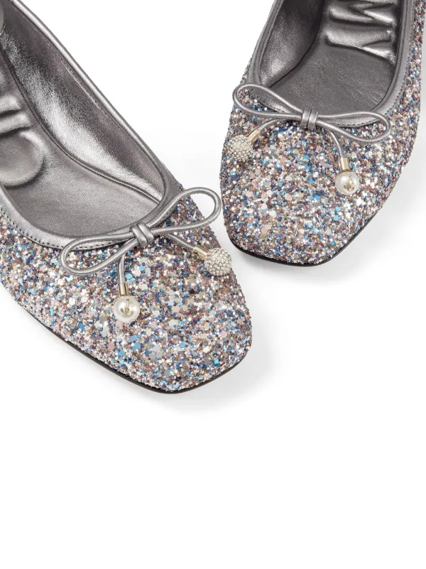 Jimmy choo sparkly flats shop