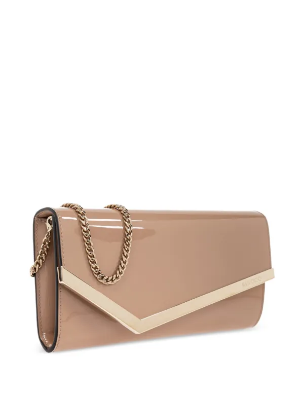 Jimmy Choo Emmie クラッチバッグ Jimmy Choo Emmie クラッチバッグ | ニュートラル | FARFETCH JP