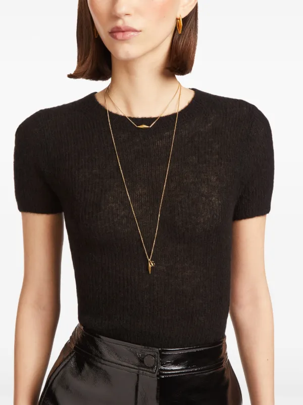 Jimmy Choo Diamond gold-finish Fine Chain Necklace | Gold | FARFETCH