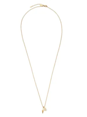 Off-White ロゴ ネックレス | ゴールドトーン | FARFETCH JP