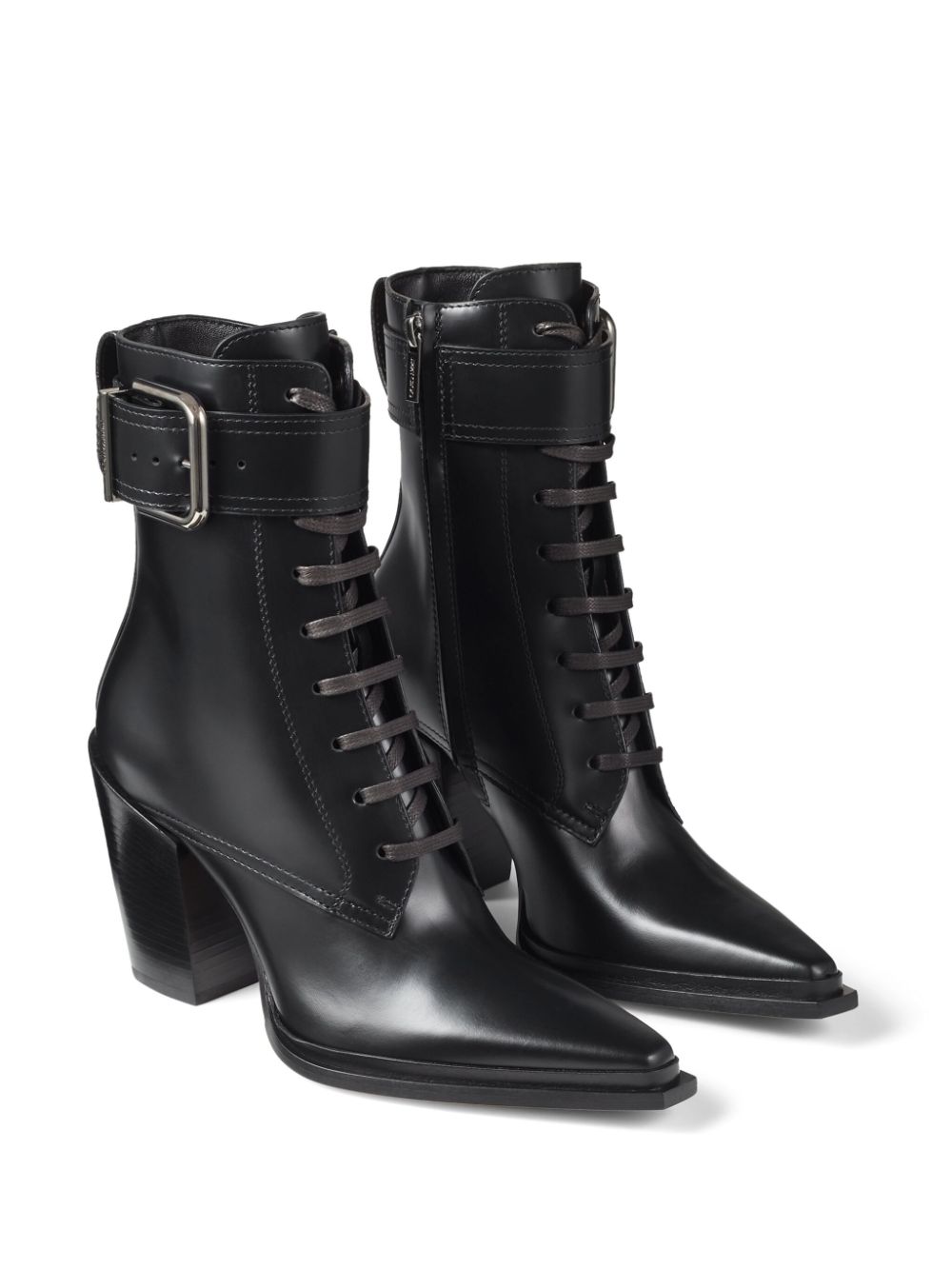 Jimmy Choo Myos 80mm leather boots Women