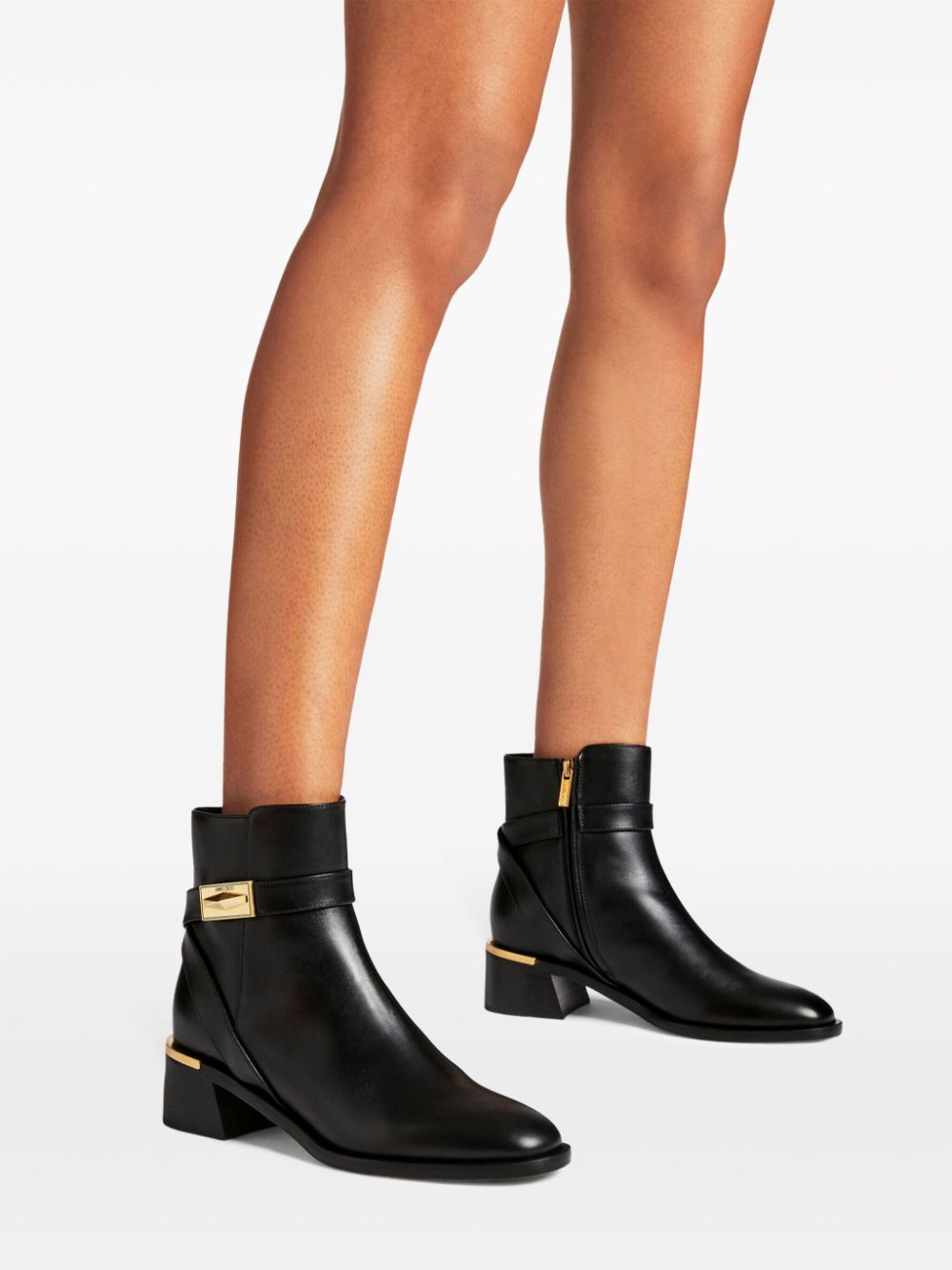 Jimmy Choo Diantha 45mm leather boots Women