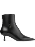 Jimmy Choo Cycas 50mm leather ankle boots - Black