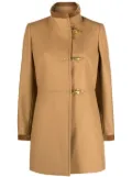 Fay Virginia hook-fastening coat - Neutrals