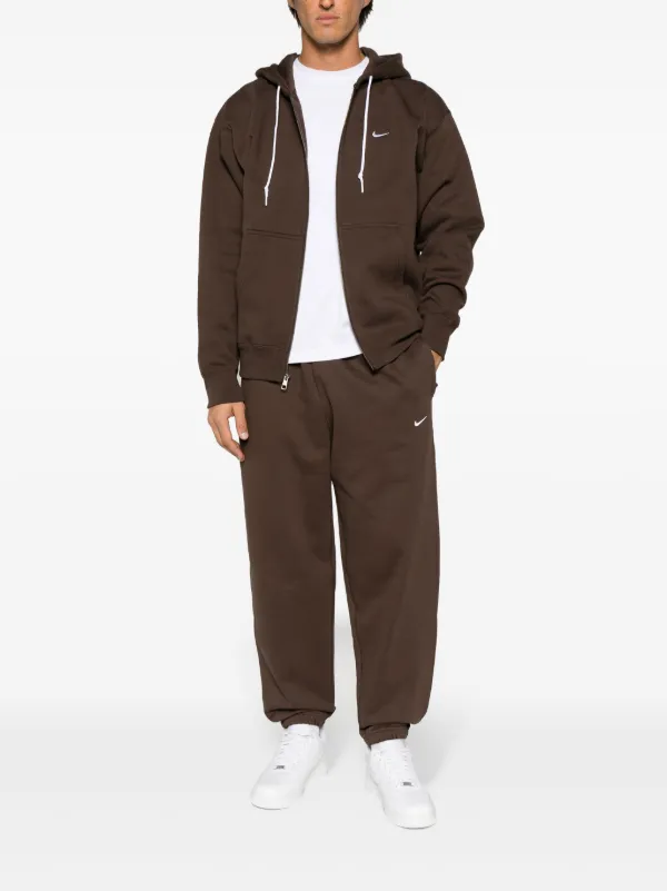 brown nike tracksuit