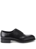 Ferragamo polished leather oxford shoes - Black