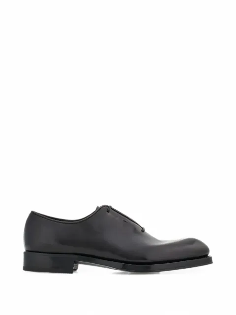 Ferragamo polished leather Oxford shoes