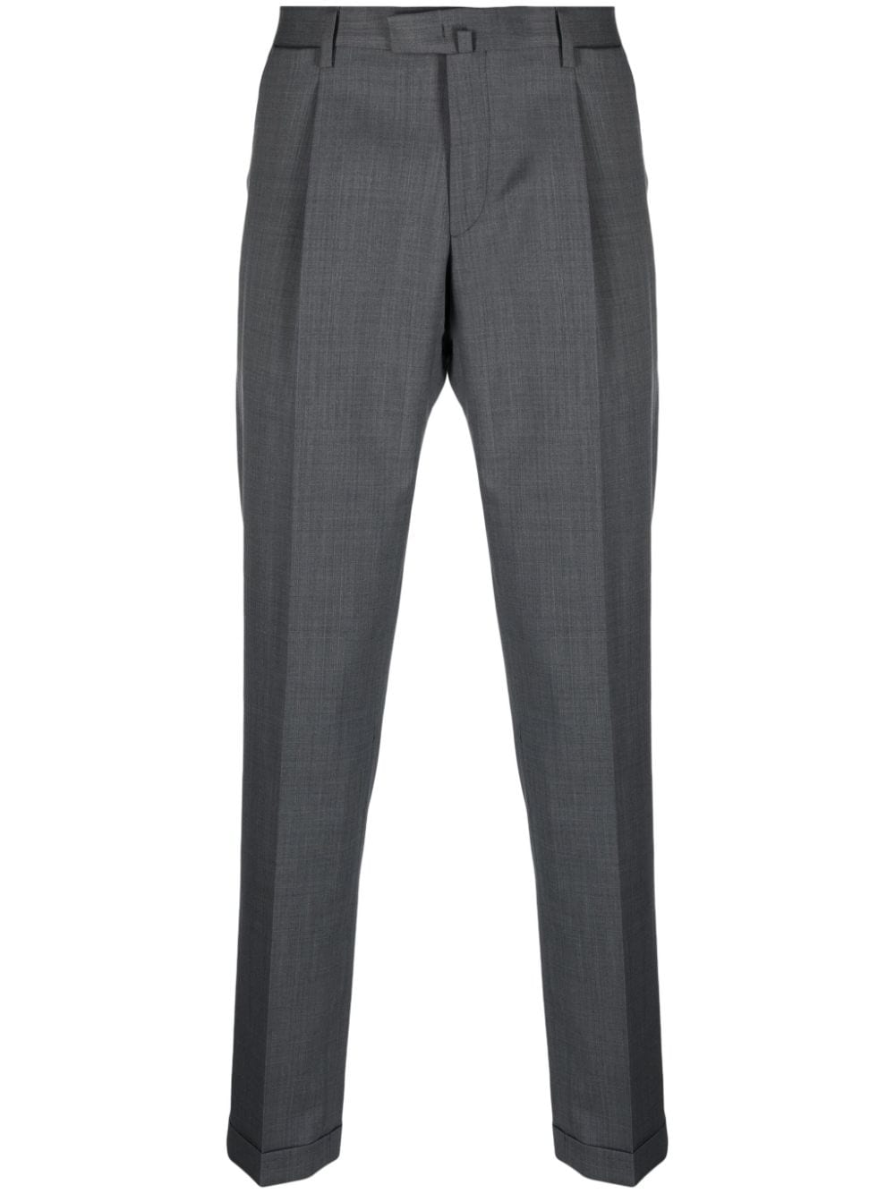 Briglia 1949 Tapered Tailored Trousers In Grey