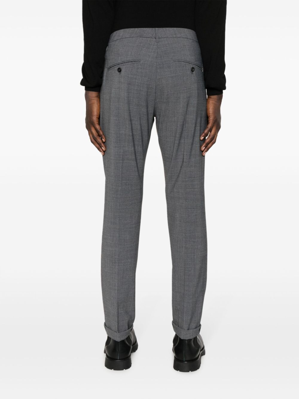 Tagliatore tapered-leg chino trousers Men