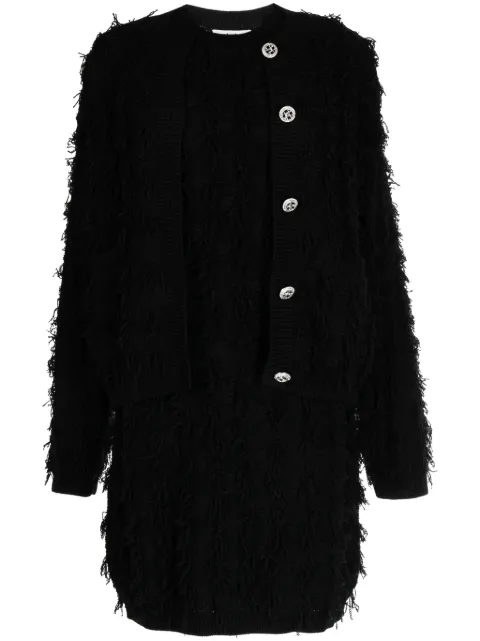 b+ab cotton button-up cardigan 