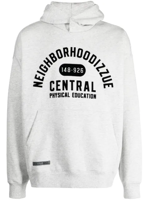 izzue hoodie con eslogan estampado