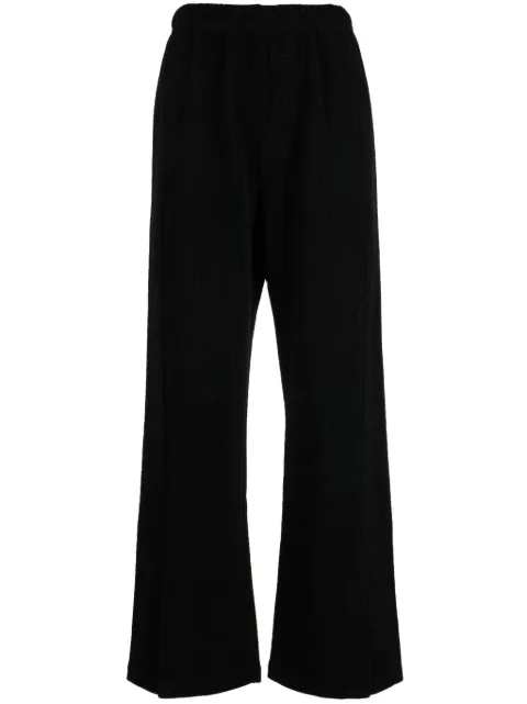 b+ab elasticated-waist straight-leg trousers 