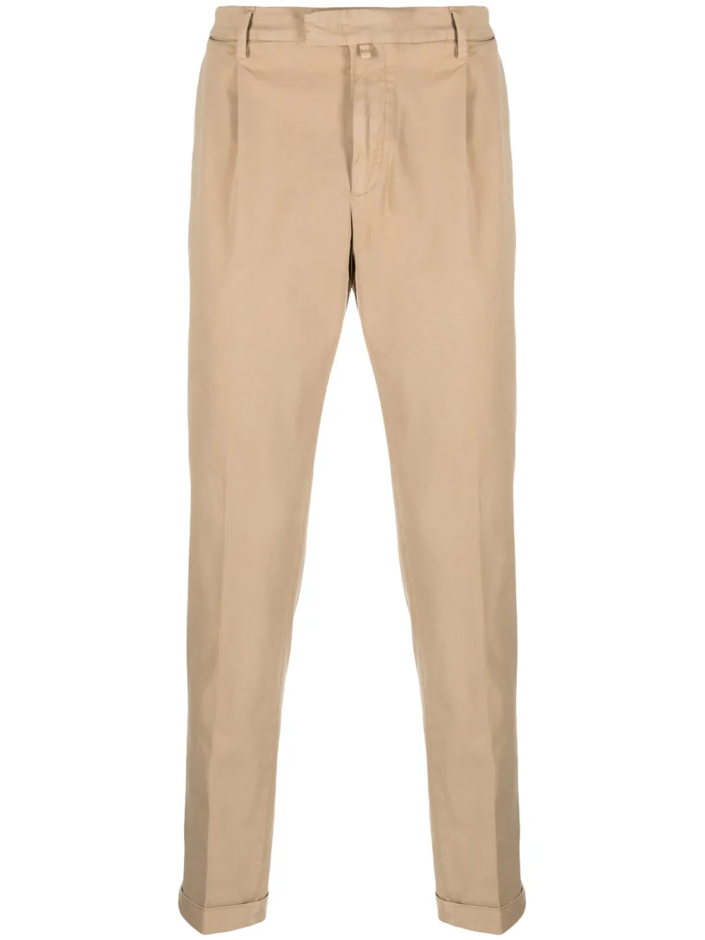 Briglia 1949 Chino met toelopende pijpen Beige