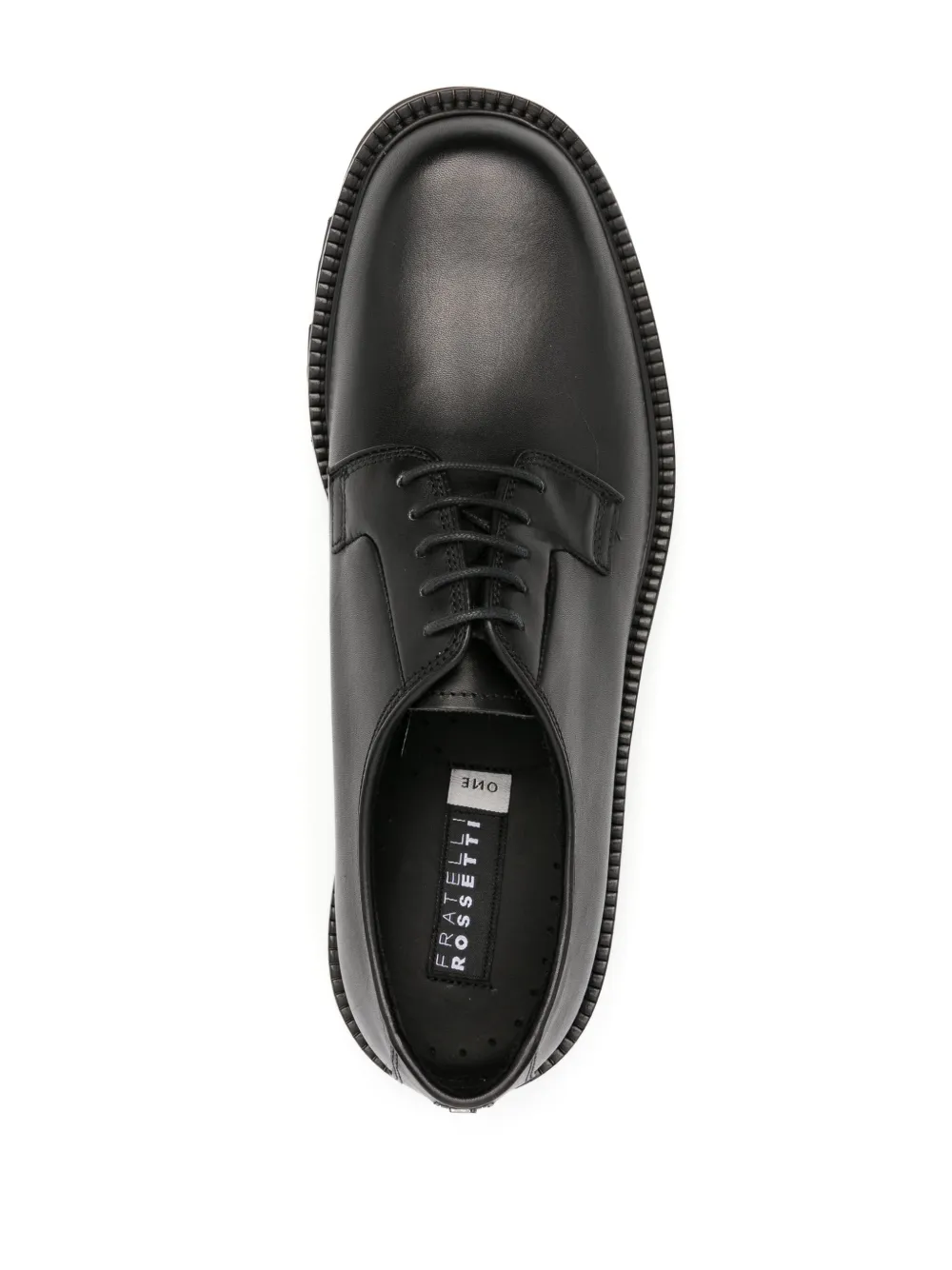 Fratelli Rossetti Leren derby schoenen Zwart