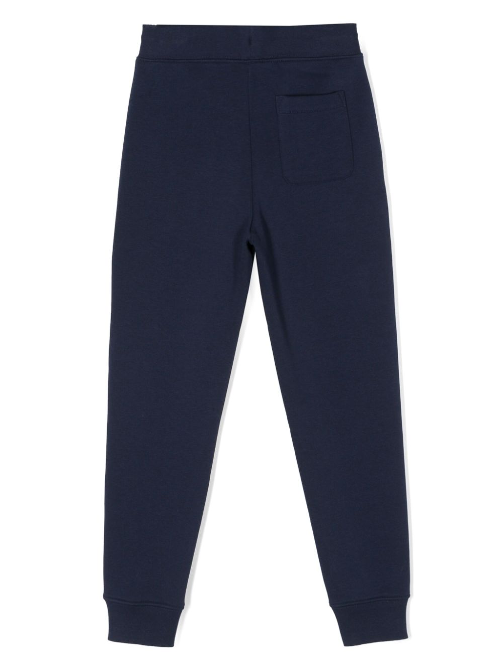 Ralph Lauren Kids logo-appliqué jogging bottoms - Blauw