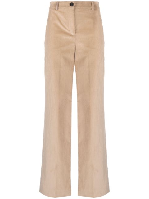 Lorena Antoniazzi corduroy high-waist wide-leg trousers