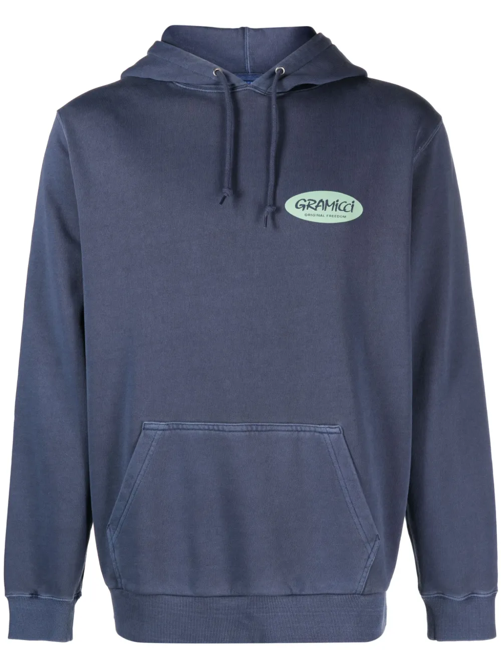 Gramicci Hoodie mit Logo-Print | Blau | Image 1