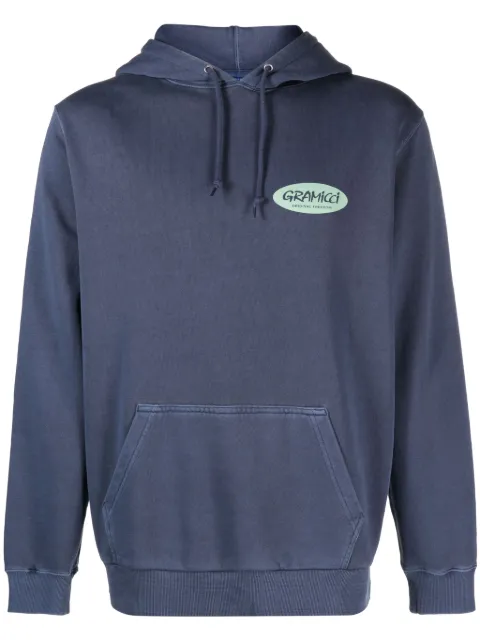 Gramicci hoodie con logo estampado 