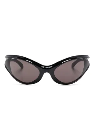 Balenciaga Eyewear Panther Mask サングラス | ブラック | FARFETCH JP