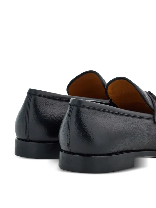 Ferragamo Gancini-buckle Leather Loafers | Black | FARFETCH ZA