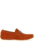 Ferragamo Gancini suede driving shoes - Orange