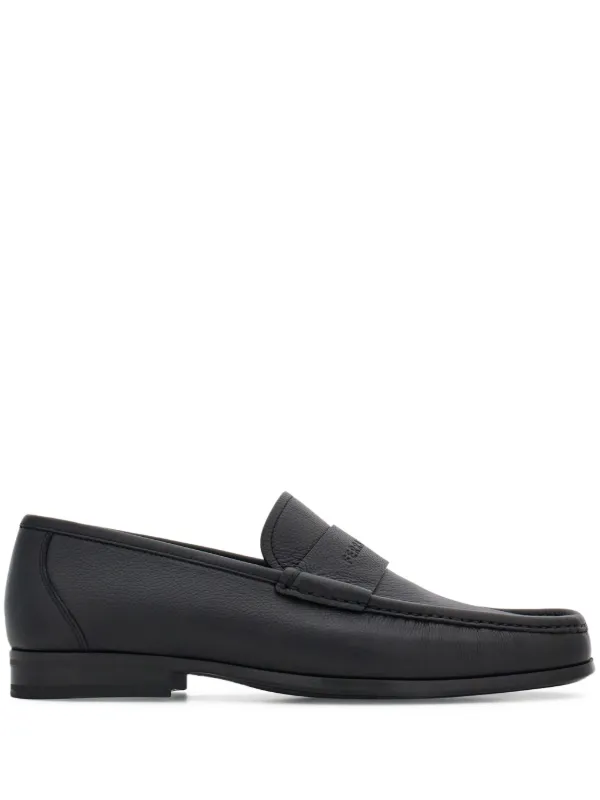 Ferragamo レザーローファー | ブラック | FARFETCH JP