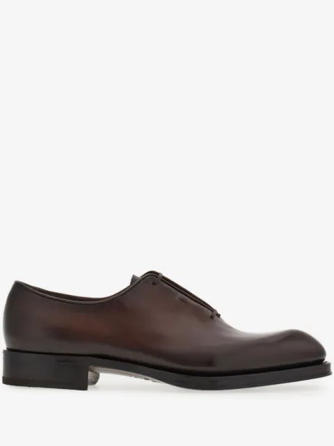 Ferragamo chaussures oxford Tramezza à bout en amande