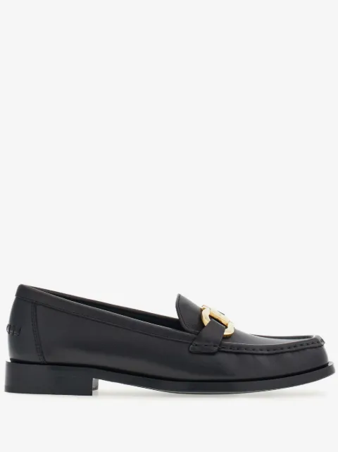 Ferragamo moccasins with Gancini ornament