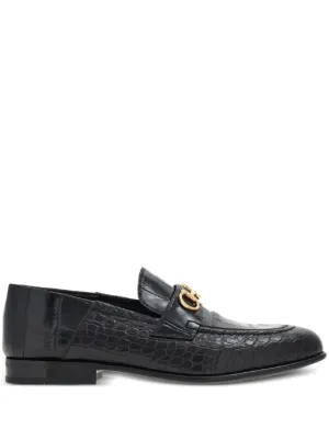 Ferragamo crocodile loafers new arrivals