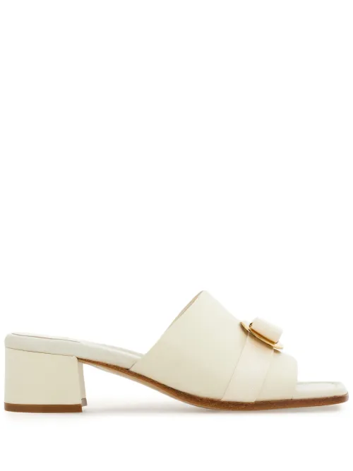 Mules à nœud Vara 40 mm - Ferragamo - Modalova