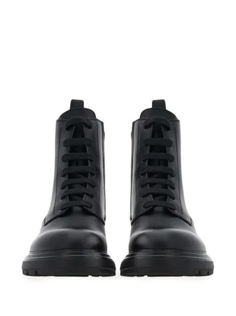 Ferragamo Combat leather boots 769797 - 3