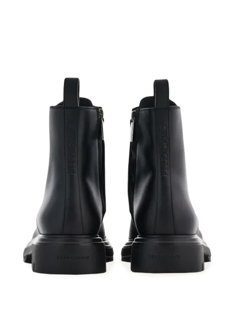 Ferragamo Combat leather boots 769797 - 2