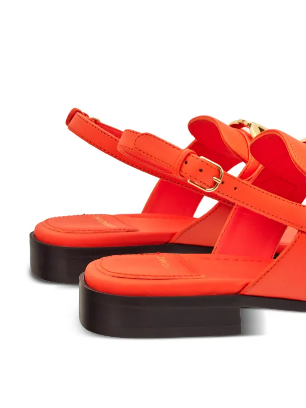 サンダル・ミュール FERRAGAMO Leather Flat Sandals With Logo FERRAGAMO 'Lula' Sandals | Women's Shoes | Vitkac