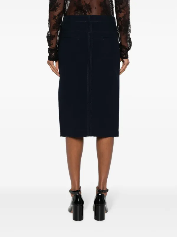 Zip Front Pencil Skirt | Karen Millen