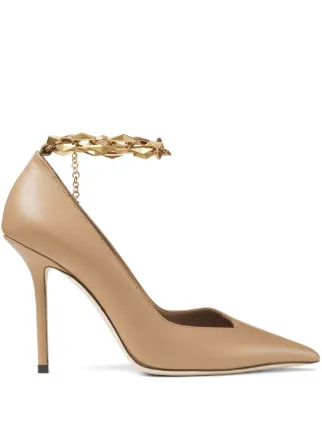 【JIMMY CHOO】diamond talura patent レザー パンプス JIMMY CHOO Diamond Talura 100 patent-leather pumps | THE OUTNET