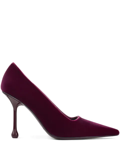 Jimmy Choo Ixia 95mm velvet pumps